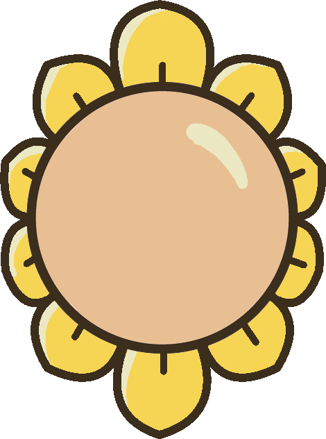 Sunflower, excited